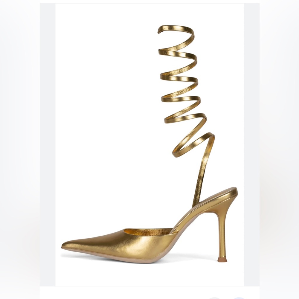 Jeffry Campbell Aphrodite strappy  sandals size 7.5